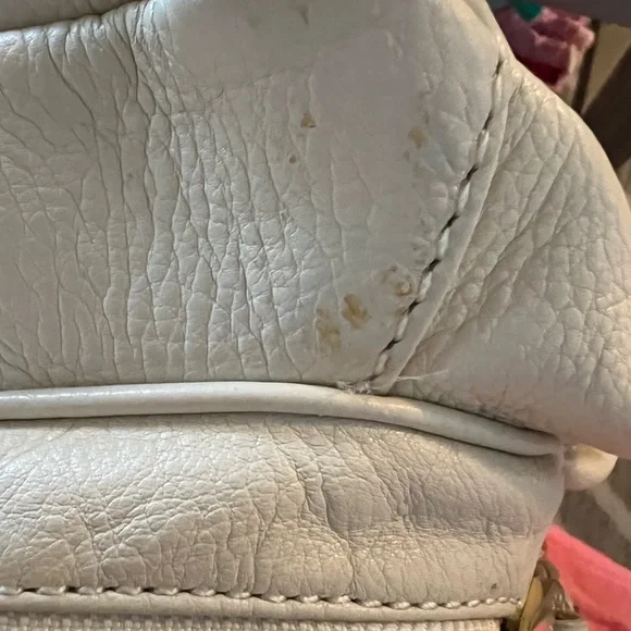 Marc Jacobs Classic Q Groovee Beige Leather Satchel Bag - Picture 14 of 16